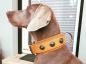 Preview: Costum Collar aus handgenähtem Leder